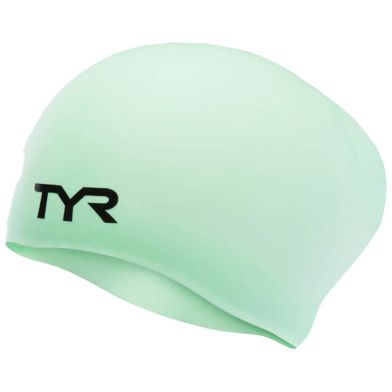 TYR Σκουφάκι κολύμβησης Long Hair Wrinkle-Free Silicone Adult Swim Cap